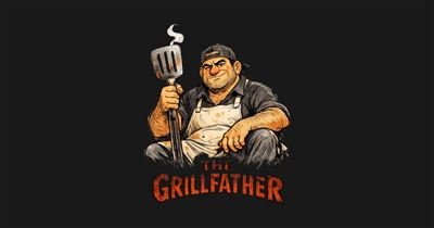 The Grillfather tee design
