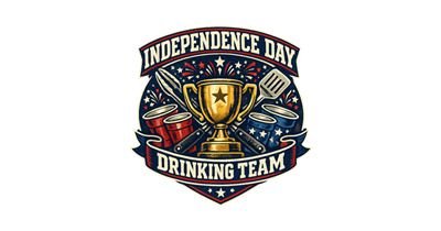 Independence Day Drinking Team — Funny 4th of July Patriotic Shirt tee design