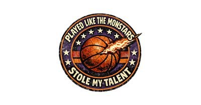 Played Like The Monstars Stole My Talent — Funny 90s Sports Parody Tee tee design