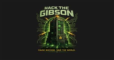 Hack the Gibson — 90s Hacker Movie Cult Classic Tee tee design