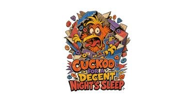 Cuckoo for a Decent Night's Sleep Funny Bird Tee tee design