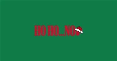 Ho Ho...No tee design