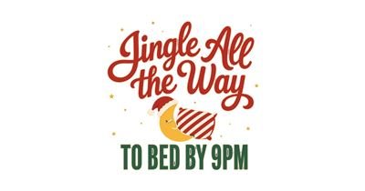 Jingle All the Way to Bed by 9PM tee design
