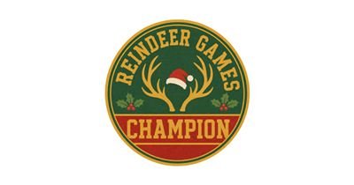 Reindeer Games Champion tee design