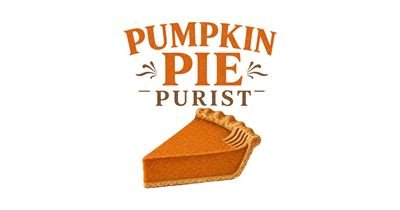 Pumpkin Pie Purist tee design